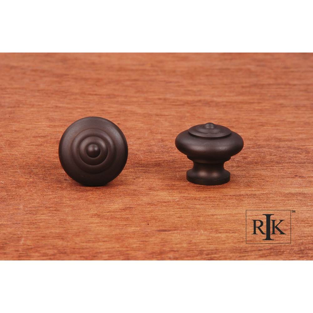 RK International Solid Knob with Circle  at  Top