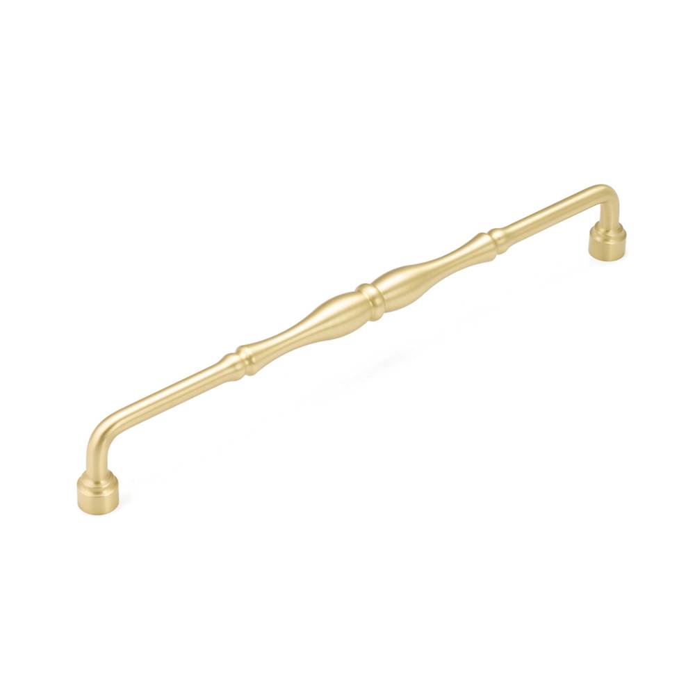 Schaub And Company Concealed Surface, Appliance Pull, Satin Brass, 15'' cc