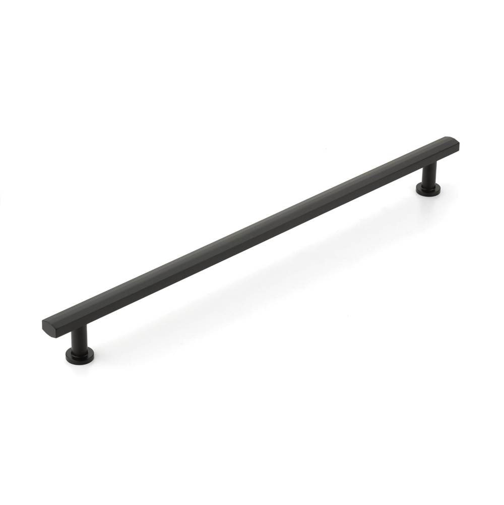 Schaub And Company Back to Back, Appliance Pull, Matte Black, 18'' cc