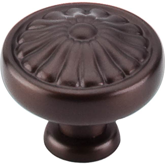 Top Knobs Flower Knob 1 1/4 Inch Oil Rubbed Bronze