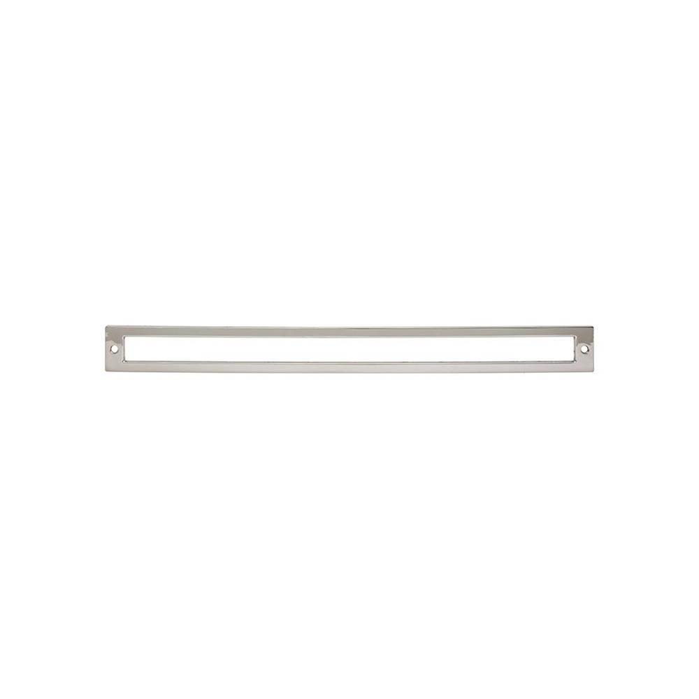 Top Knobs Hollin Backplate 12 Inch Polished Nickel