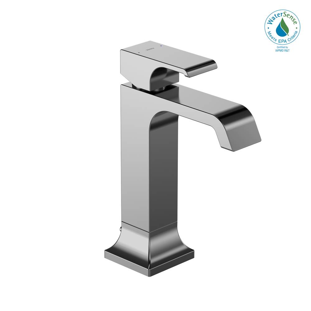 TOTO Toto® Gc 1.2 Gpm Single Handle Semi-Vessel Bathroom Sink Faucet With Comfort Glide Technology, Polished Chrome