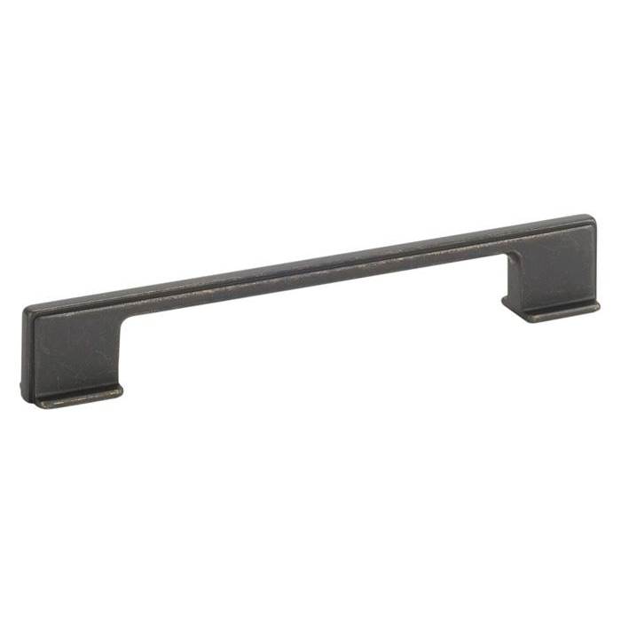 Topex Thin Square Cabinet Pull Handle Dark Bronze 128mm or 160mm
