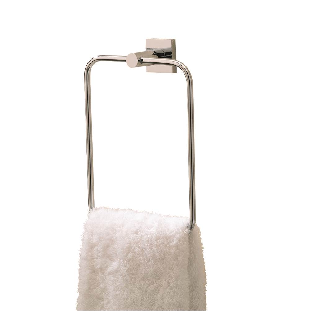 Valsan Braga Chrome Finish Large Towel Ring (6 1/8'' X 8'')