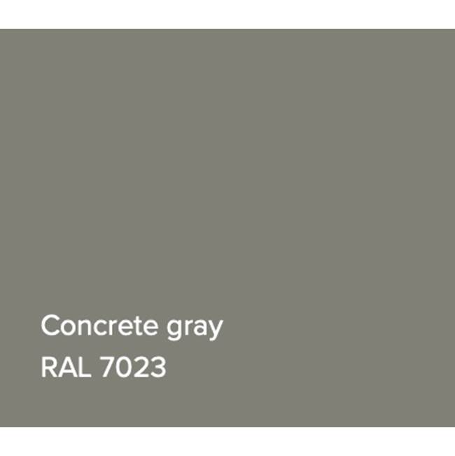 Victoria + Albert RAL Basin Concrete Grey Gloss
