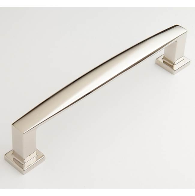 Water Street Brass Hudson 8'' Appliance Pull - Hammered - Polished Chrome
