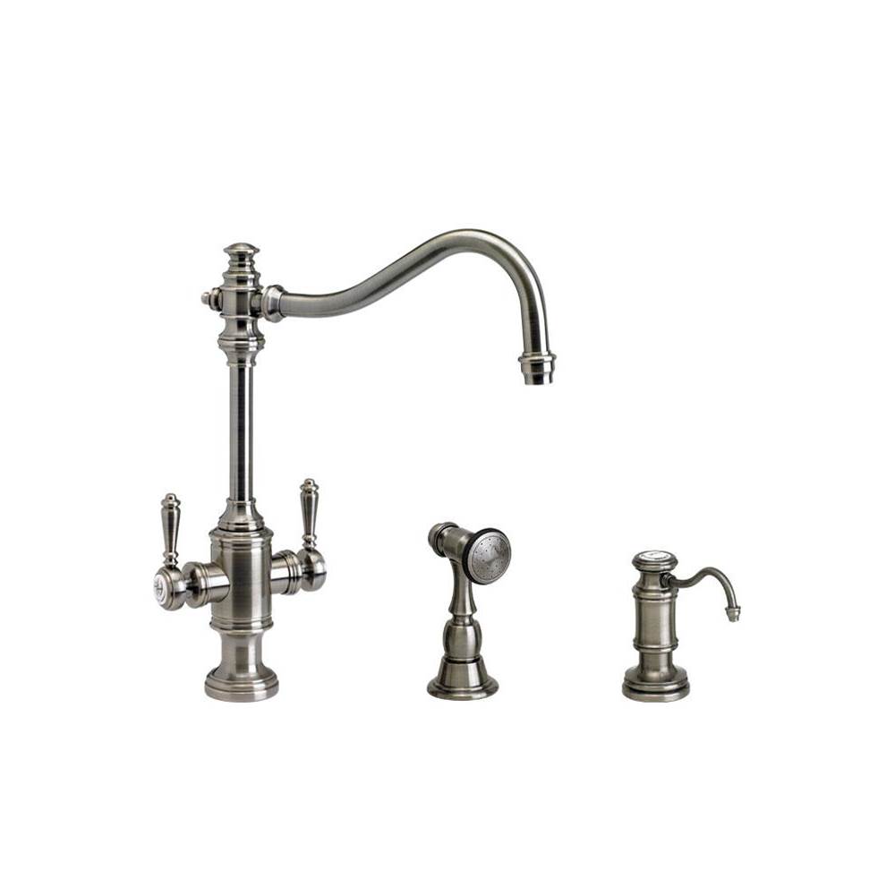 Waterstone Waterstone Annapolis Two Handle Kitchen Faucet - 2pc. Suite