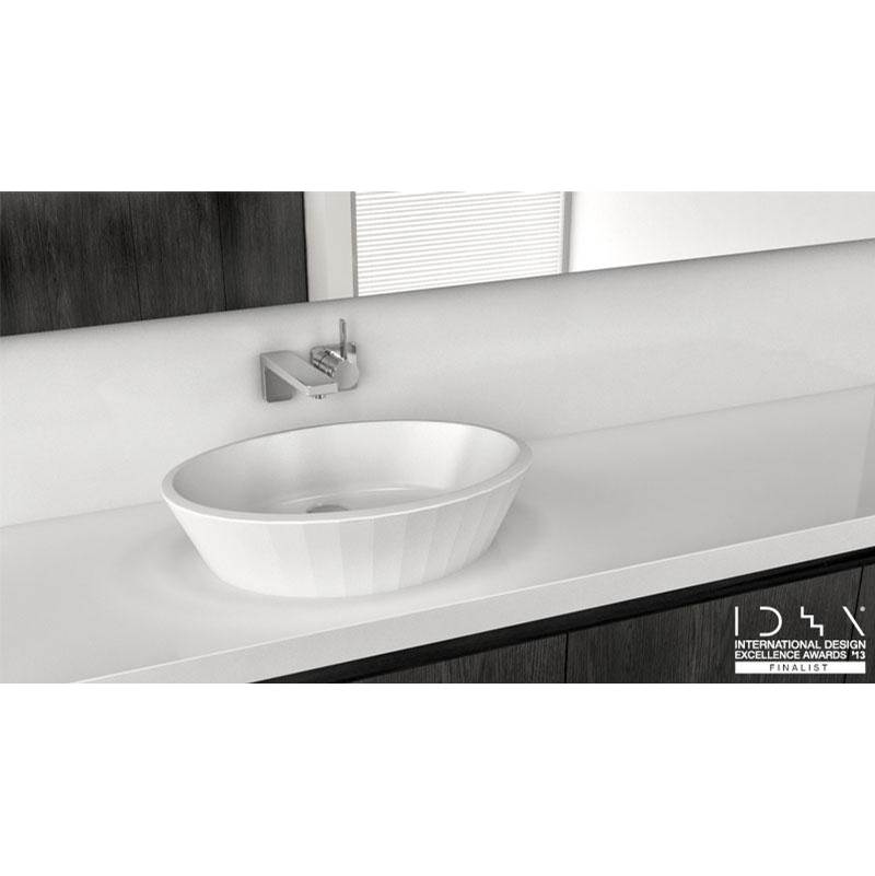 WETSTYLE Lav - Couture - 21 X 15 X 4 - Above Mount Vessel - Pc O/F - White Dual