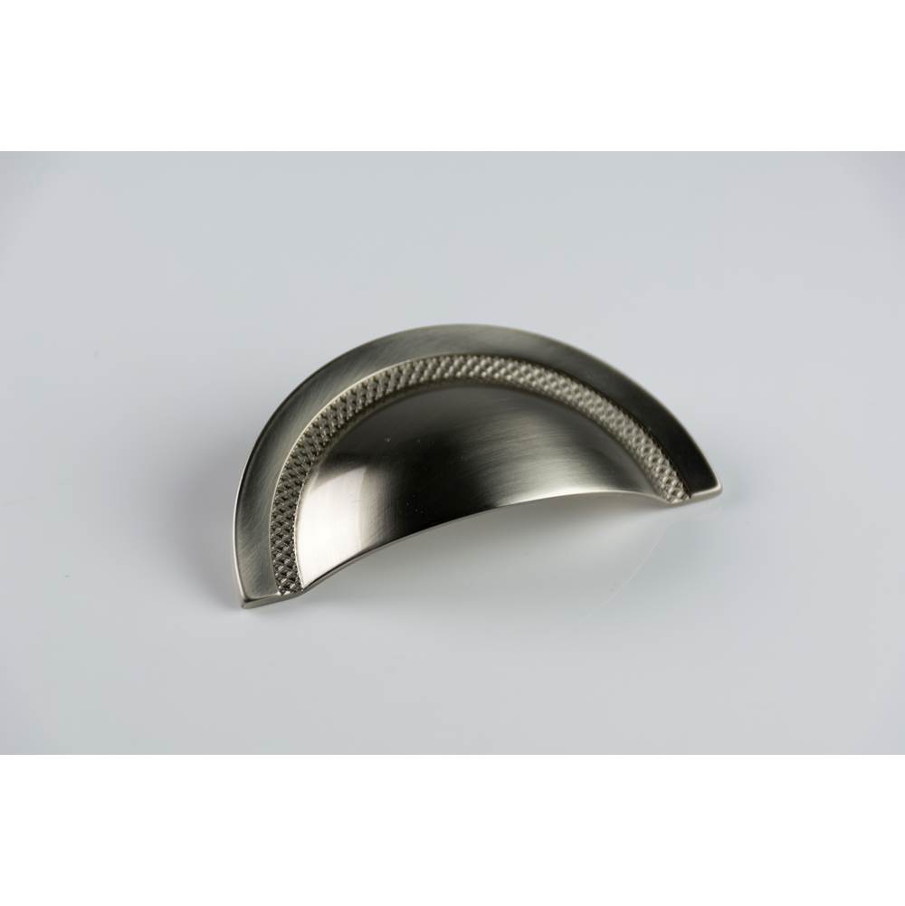 Zen Design Shell Handle Centers 2 1/2'' Brushed Nickel