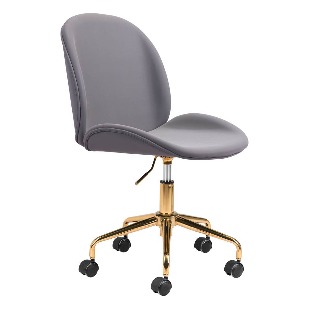 Zuo Miles Office Chair Gray