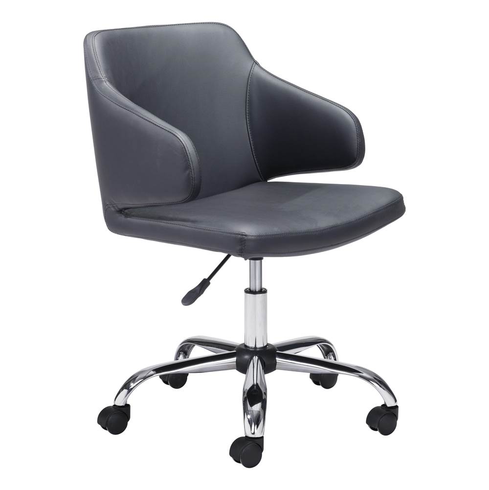 Zuo Designer Office Chair Black