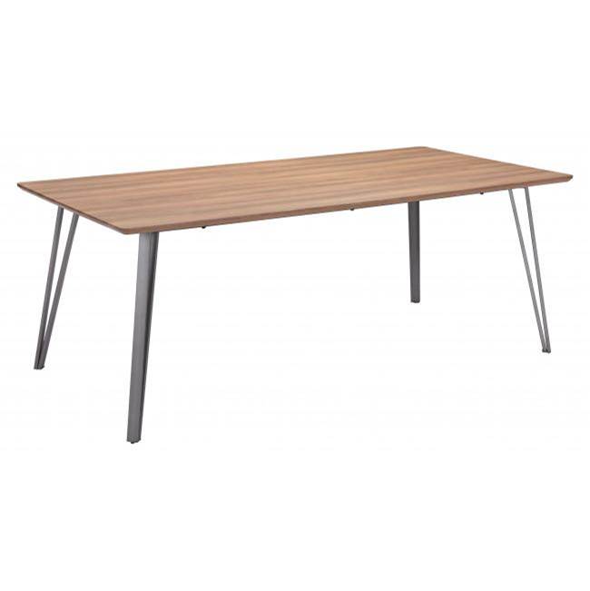 Zuo Perpignan Dining Table Brown