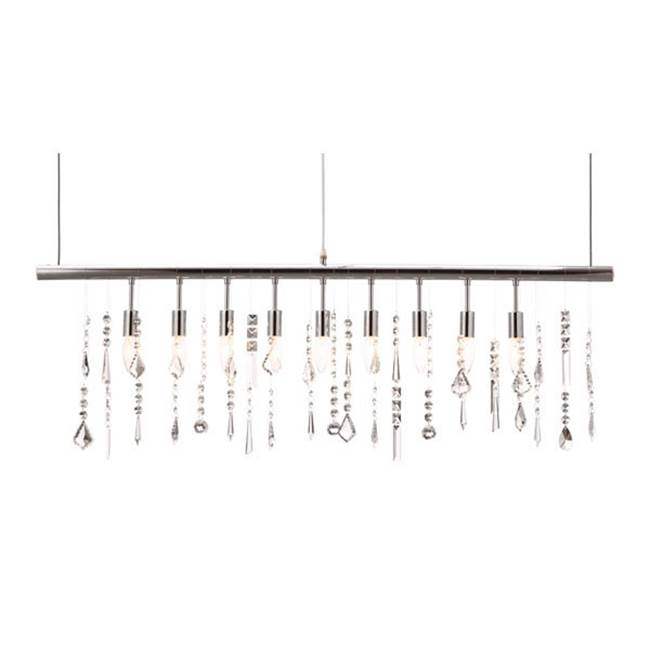 Zuo Shooting Stars Ceiling Lamp Chrome