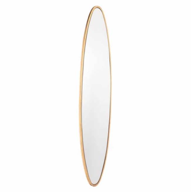 Zuo Large Oval Mirror Gold
