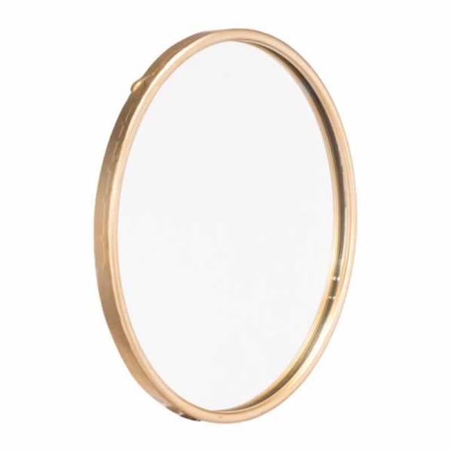 Zuo Large Ogee Mirror Gold
