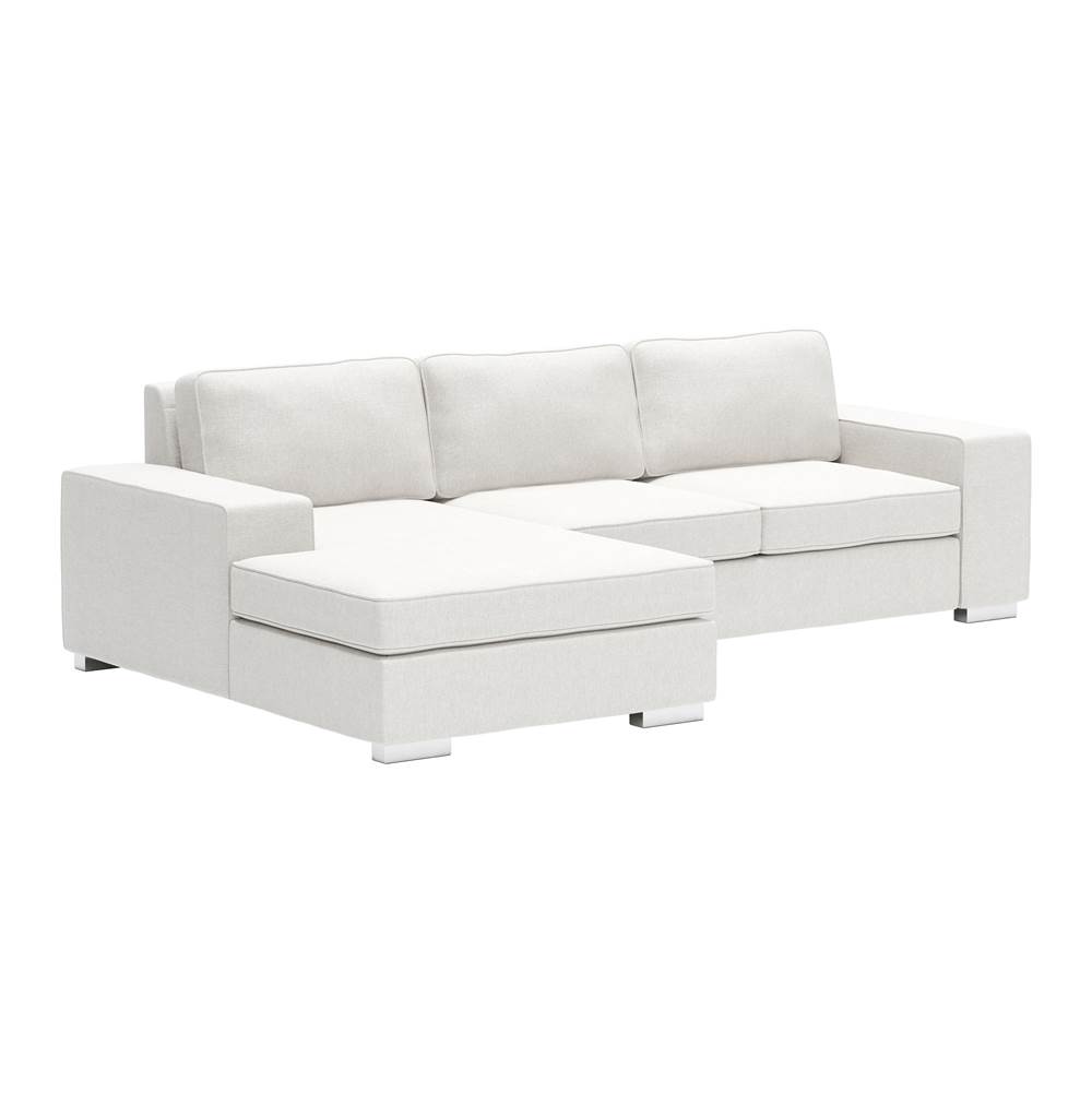 Zuo Brickell Sectional White