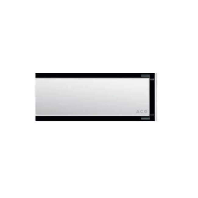 ACO ShowerDrain 40'' (1000mm/39.37'') Gray Glass Insert