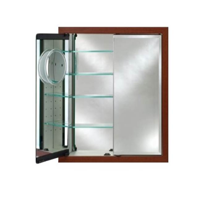 Afina Corporation Triple Door 34X30 Recessed Polished Glimmer- Scallop