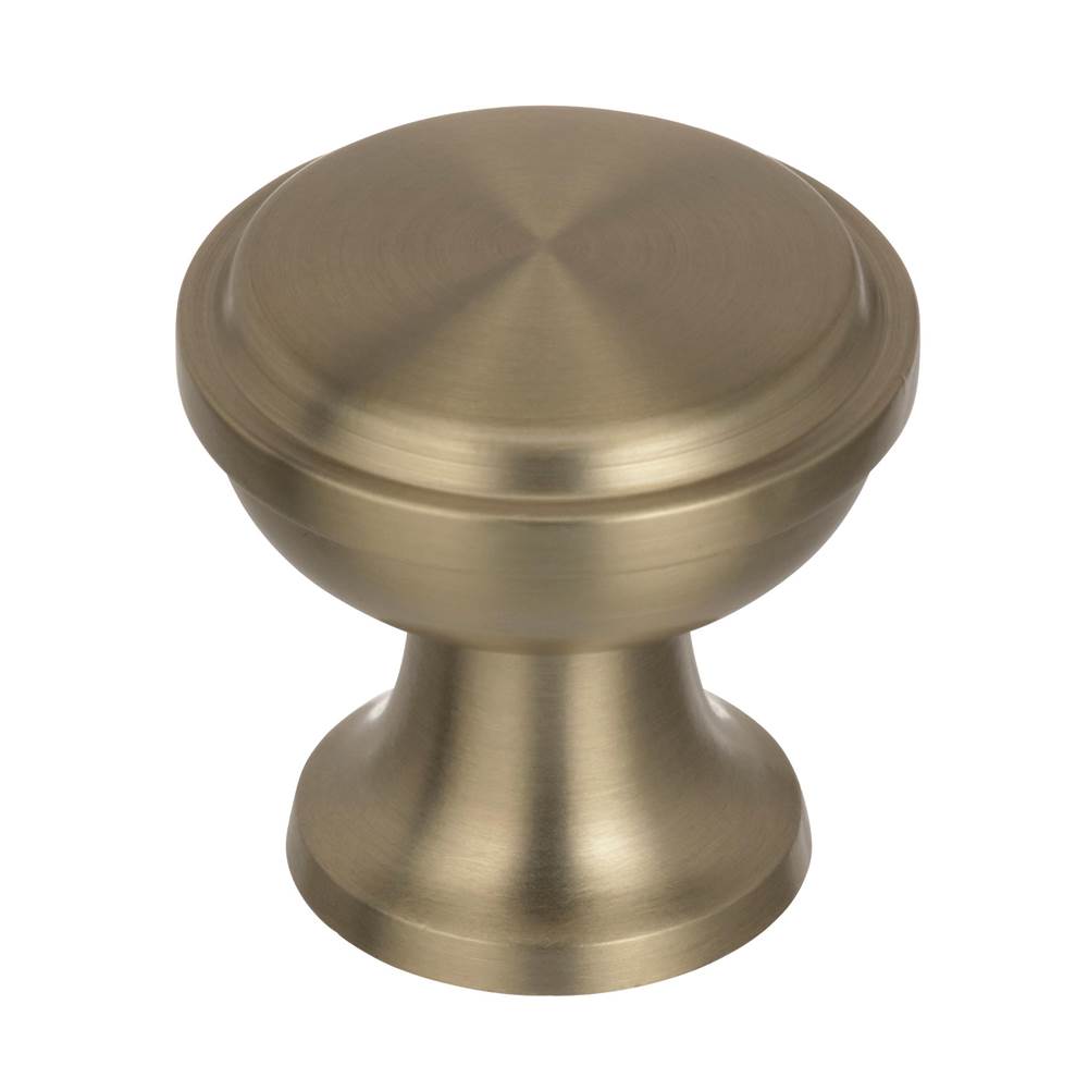 Amerock Westerly 1-3/16 in (30 mm) Diameter Golden Champagne Cabinet Knob
