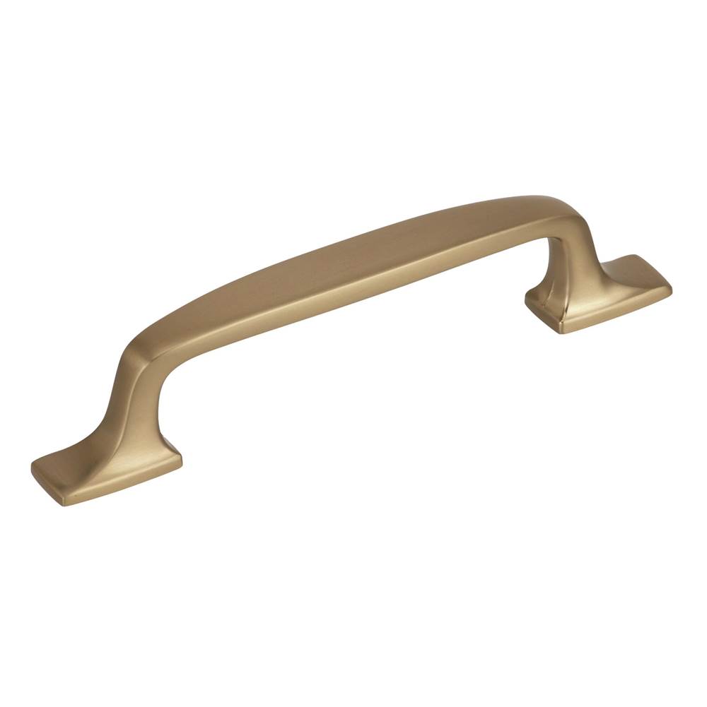 Amerock Highland Ridge 3-3/4 in (96 mm) Center-to-Center Golden Champagne Cabinet Pull