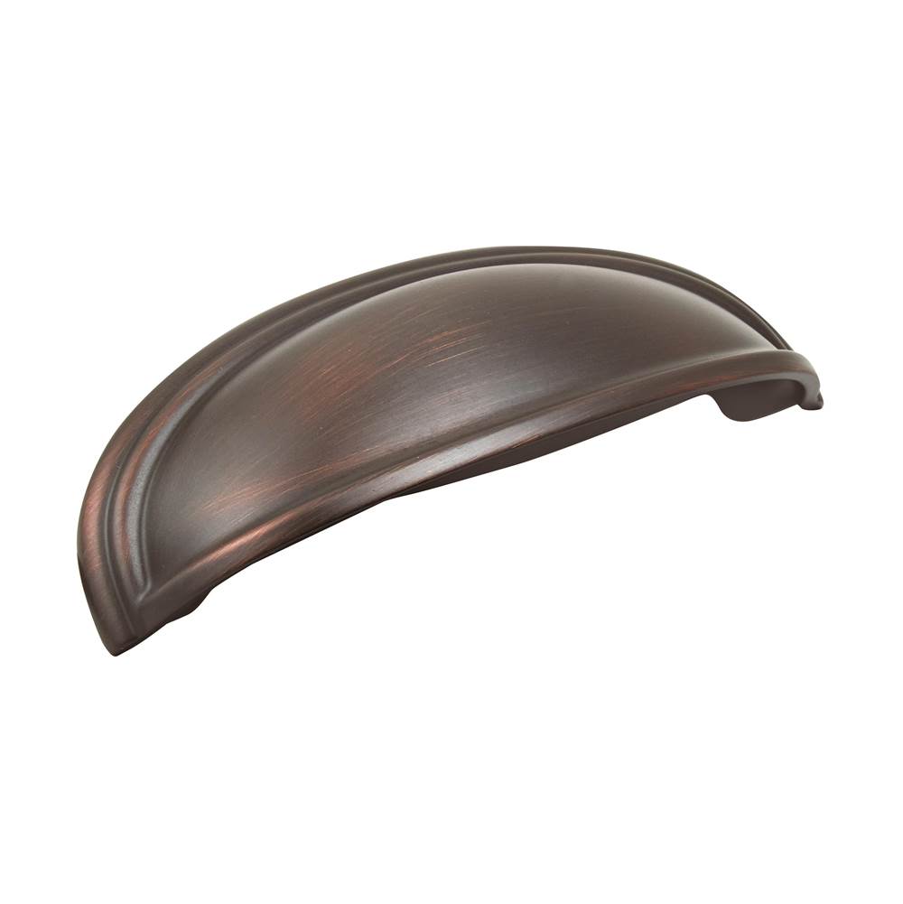 Amerock Ashby 4 in (102 mm) and 3 in (76 mm) Center-to-Center Oil-Rubbed Bronze Cabinet Cup Pull