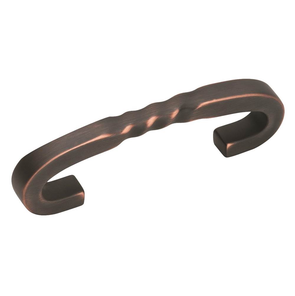 Amerock Inspirations 3 in (76 mm) Center-to-Center Oil-Rubbed Bronze Cabinet Pull