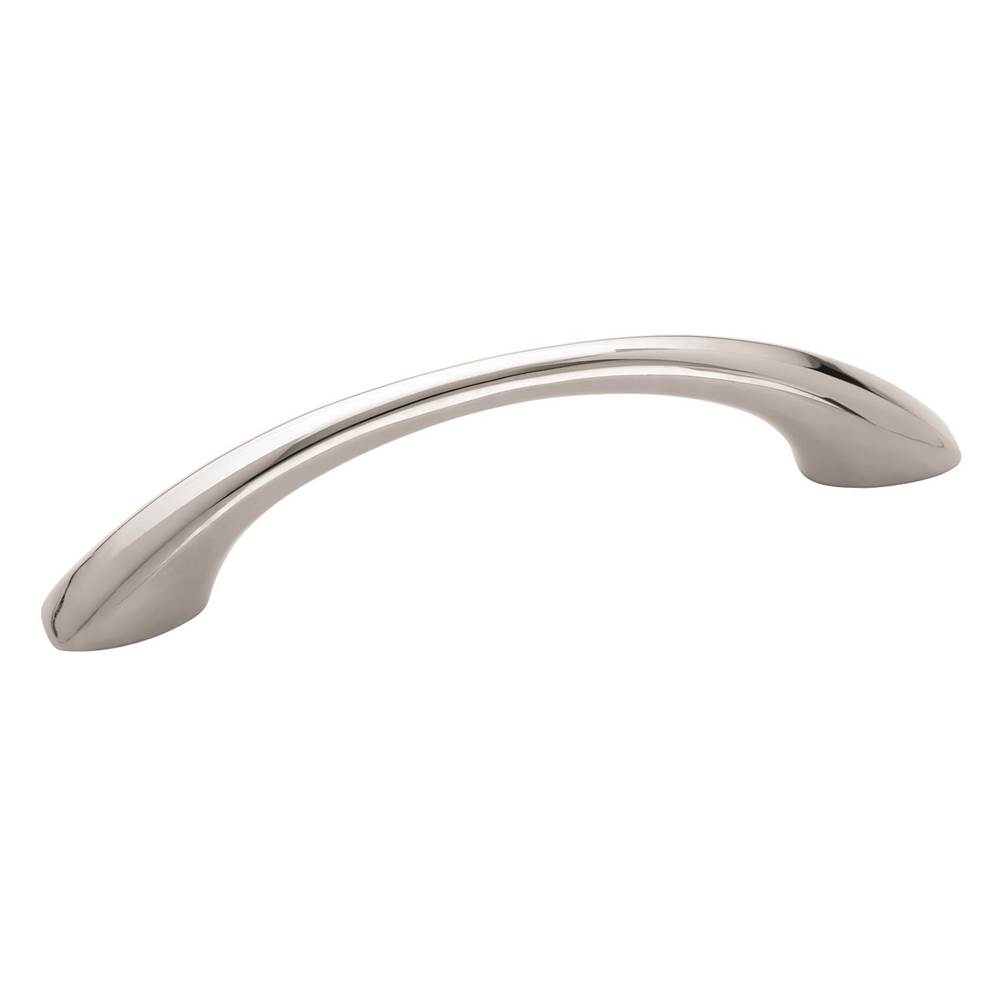 Amerock Allison Value 3-3/4 in (96 mm) Center-to-Center Polished Chrome Cabinet Pull