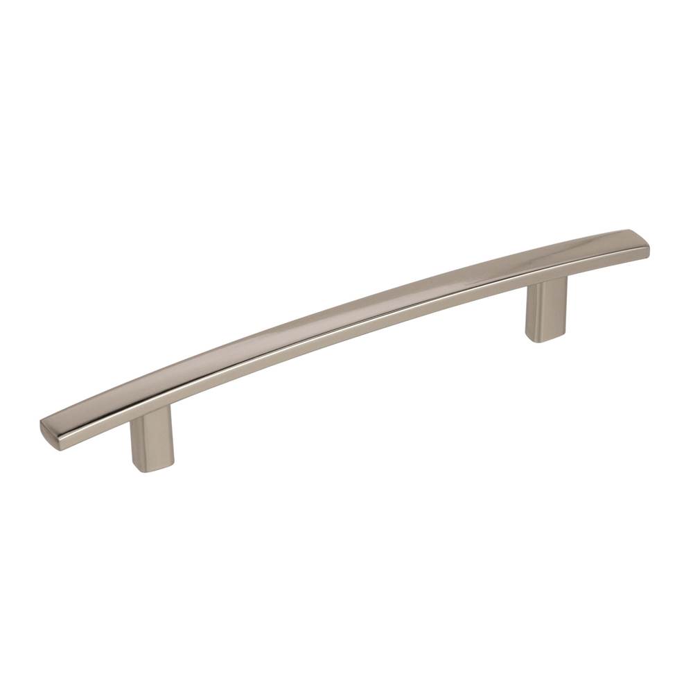 Amerock Cyprus 5-1/16 in (128 mm) Center-to-Center Polished Nickel Cabinet Pull