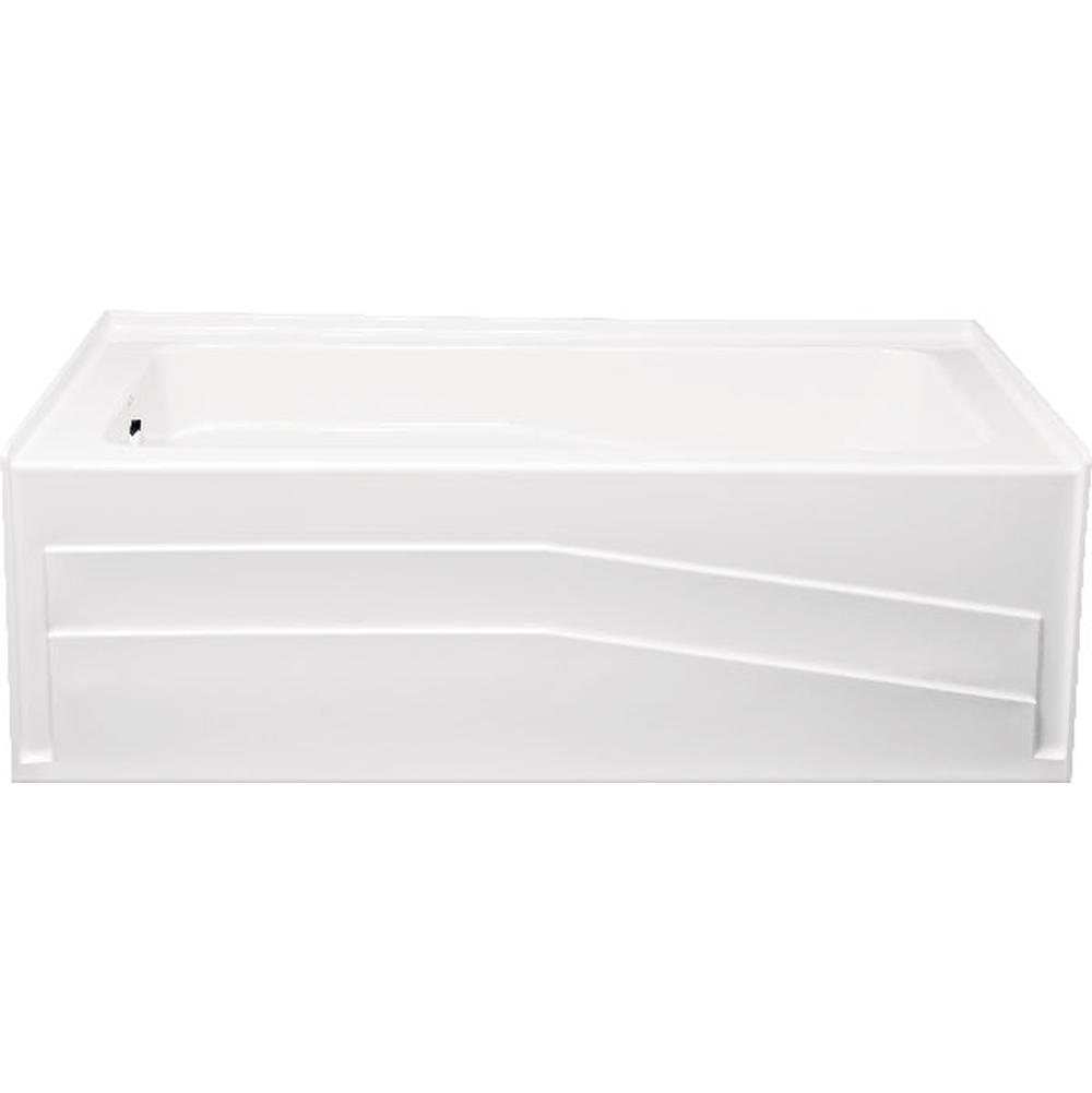 Americh Malcolm 6030 Left Hand - Tub Only / Airbath 2 - White