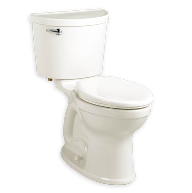 American Standard Champion PRO Two-Piece 1.6 gpf/6.0 Lpf Standard Height Elongated Toilet less Seat