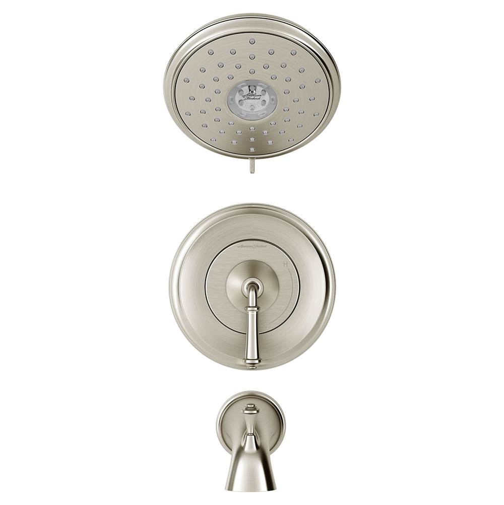 American Standard Delancey® 1.8 gpm/6.8 L/min Tub and Shower Trim Kit With Water-Saving 4-Function Showerhead and Lever Handle