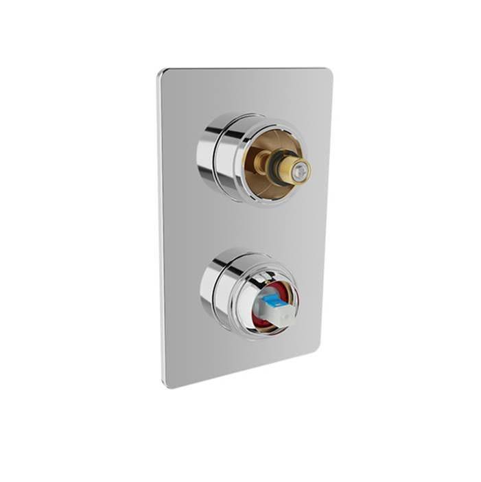 BARiL Pressure Balanced Shower Control Valve With 3-Way Diverter Without Handle (Shared Port)