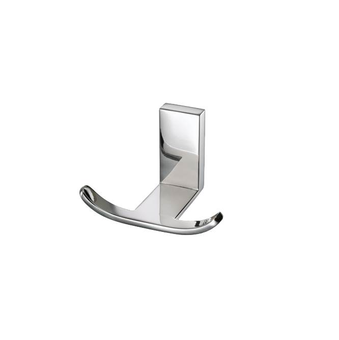 Cool Lines Stainless Steel Double Robe/Towel Hook