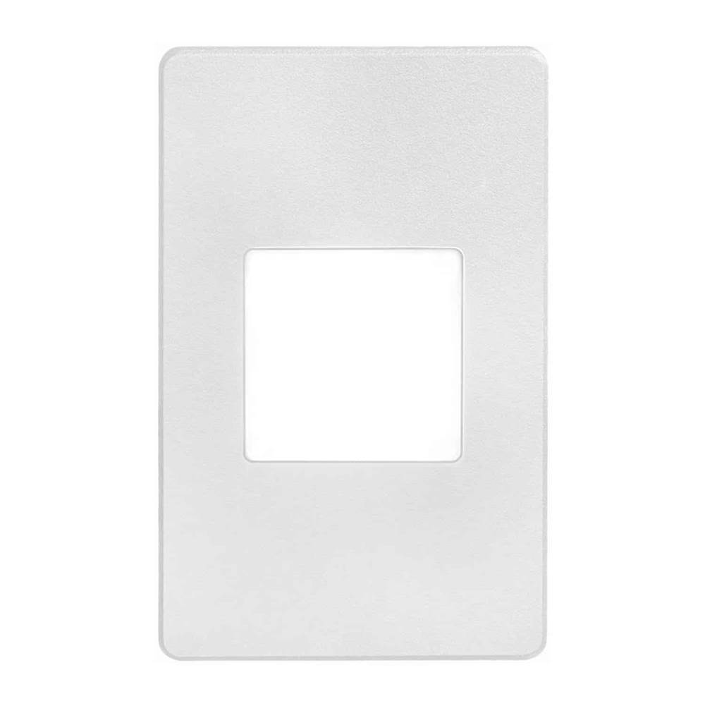 Dainolite White Rectangle In/Outdoor 3W LED Wal