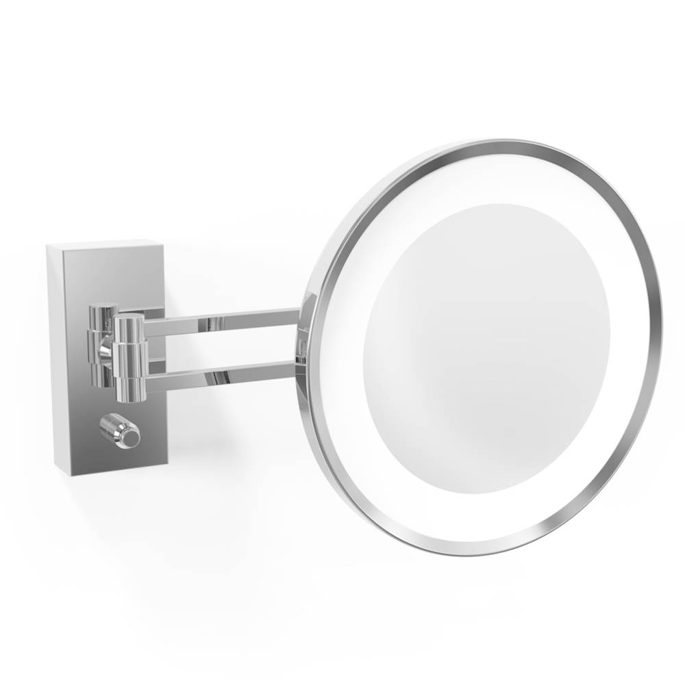 Decor Walther DW Bs 36 Led Cosmetic Mirror Illuminated Dark Metal Matte - 3X Magnification