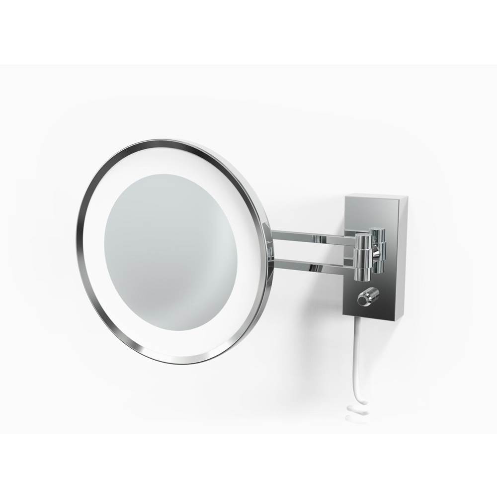 Decor Walther Bs 36/V Led 5X - Cosmetic Mirror Illuminated - Wm - Chrome (Hardwired)