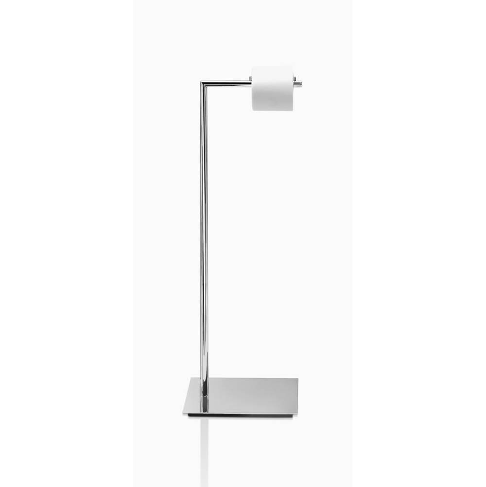 Decor Walther Straight 5 Toilet Paper Holder - Chrome
