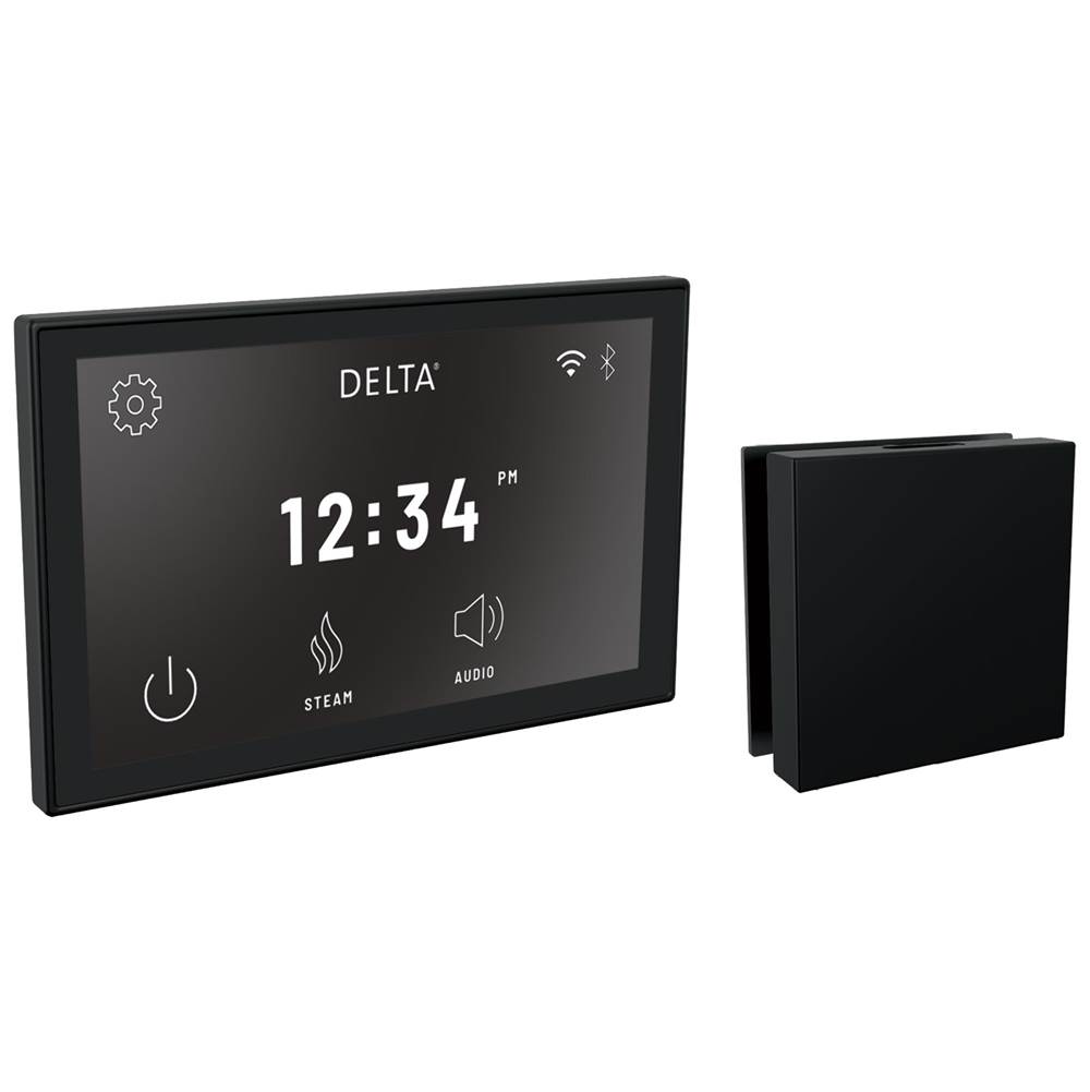 Delta Faucet Universal Showering Components Square Digital Steam Package