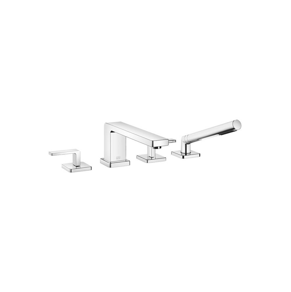 Dornbracht LULU Deck-Mounted Tub Mixer, With Hand Shower Set For Deck-Mounted Tub Installation In Polished Chrome