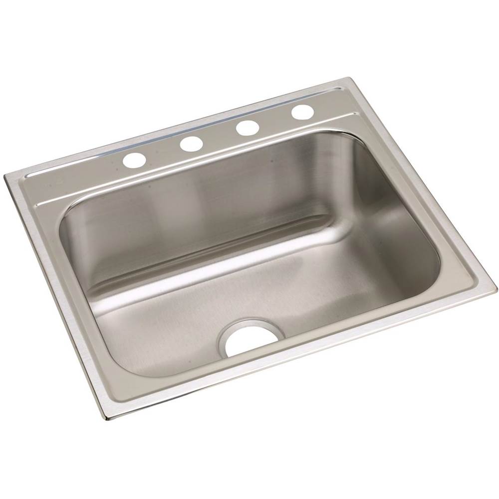 Elkay Dayton Stainless Steel 25'' x 22'' x 10-1/4'', Single Bowl Drop-in Sink