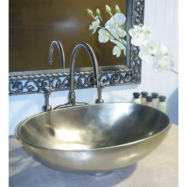Elite Bath Tranquility-OV17 Vessel-oval Traditional Bronze