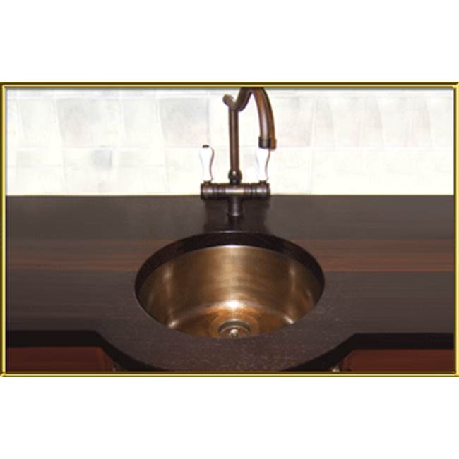 Elite Bath RoundBar17-RB17 Dropin/Undermount Oil Rubbed Bronze