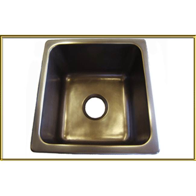 Elite Bath SquareBar15 SB15 in Polished Bronze