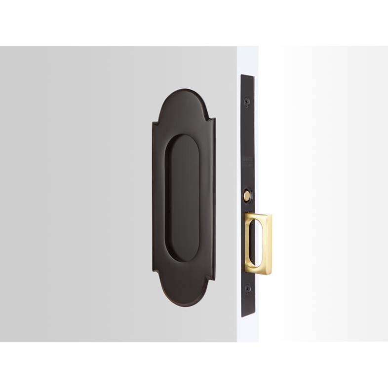 Emtek Keyed, Pocket Door Mortise Lock, No.8, US14