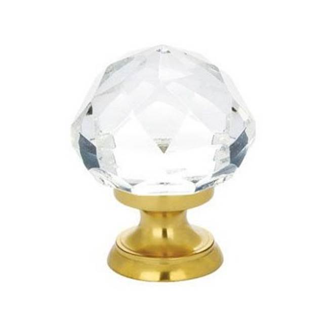 Emtek Diamond Cabinet Knob, 1'', US3NL