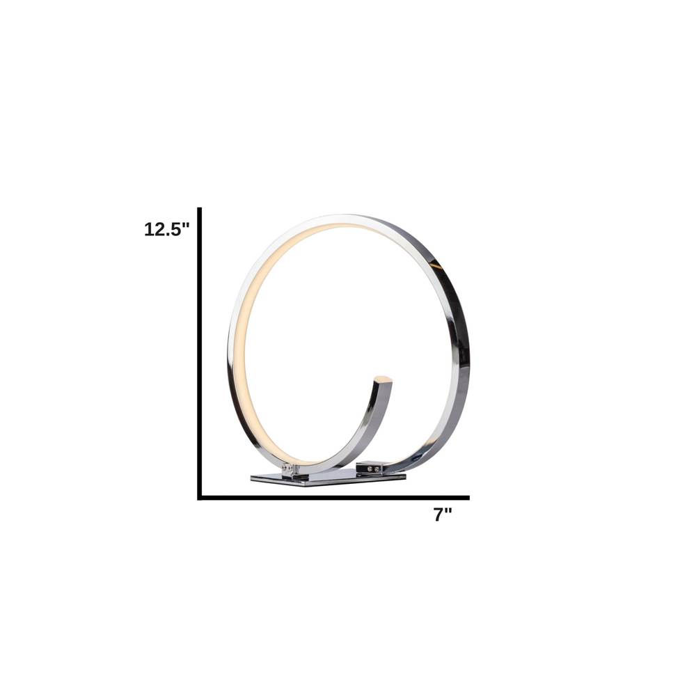 Finesse Decor Circular Design Table Lamp // Led Strip