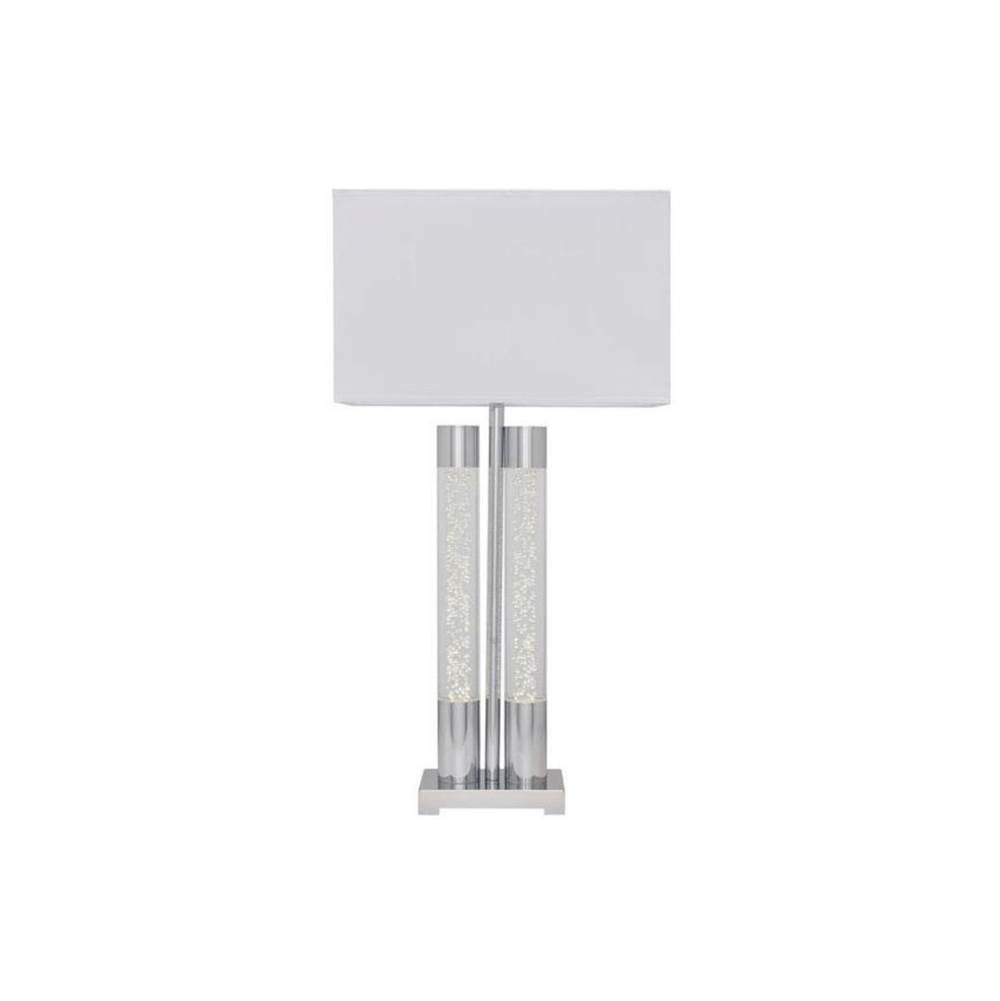 Finesse Decor Finesse Decor Acrylic Table Lamp // Chrome