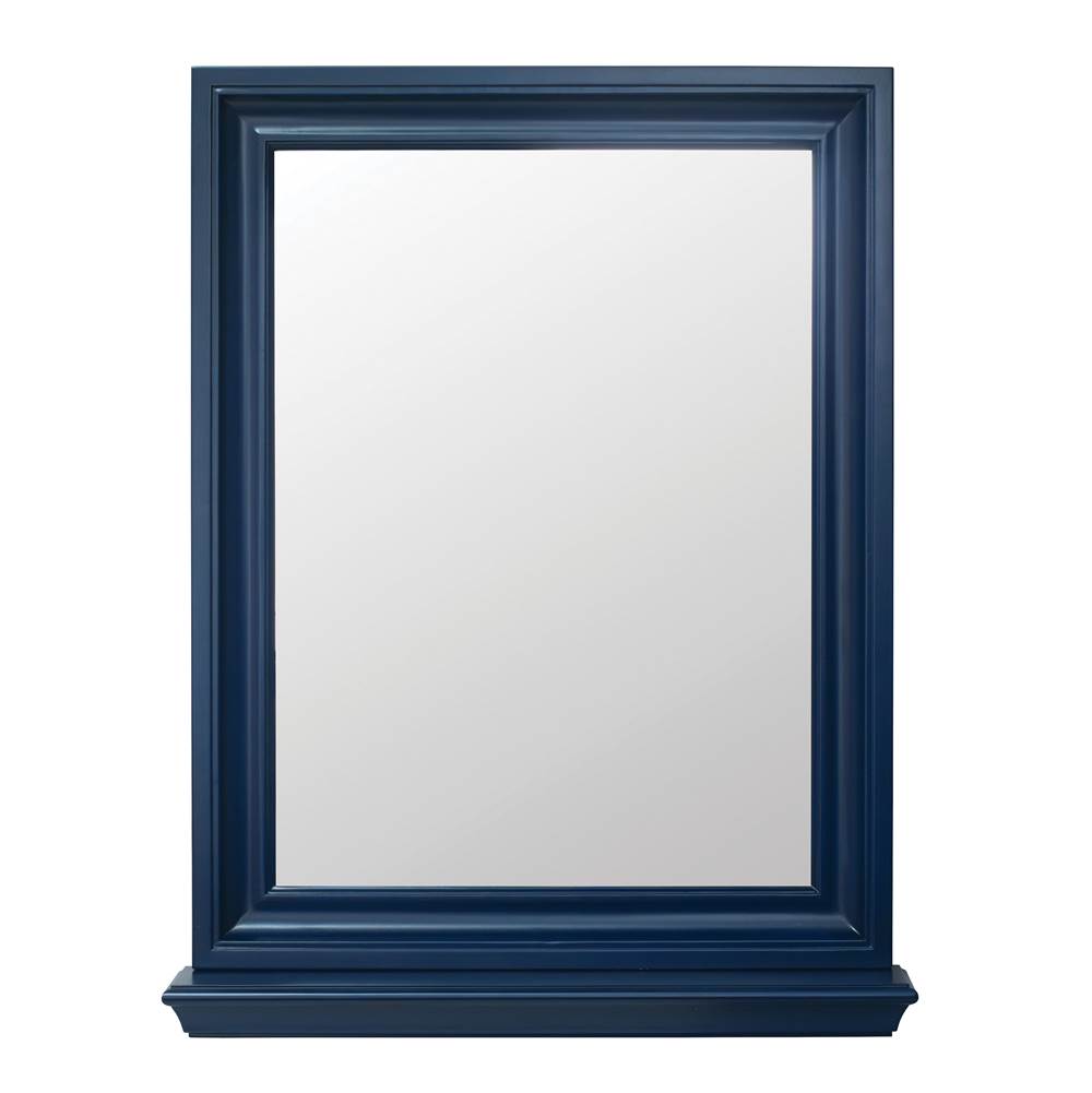 CRAFT + MAIN Cherie Framed Mirror, Royal Blue