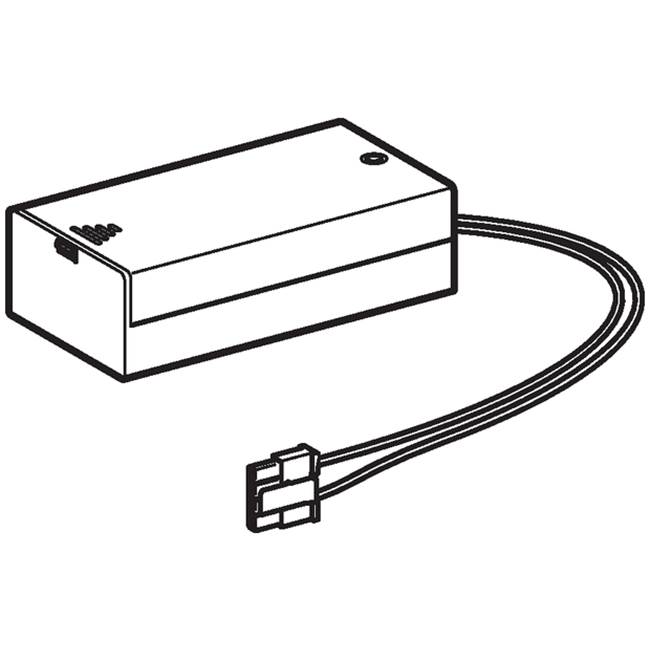 Geberit Battery compartment for Geberit urinal flush controls with electronic flush actuation, battery operation