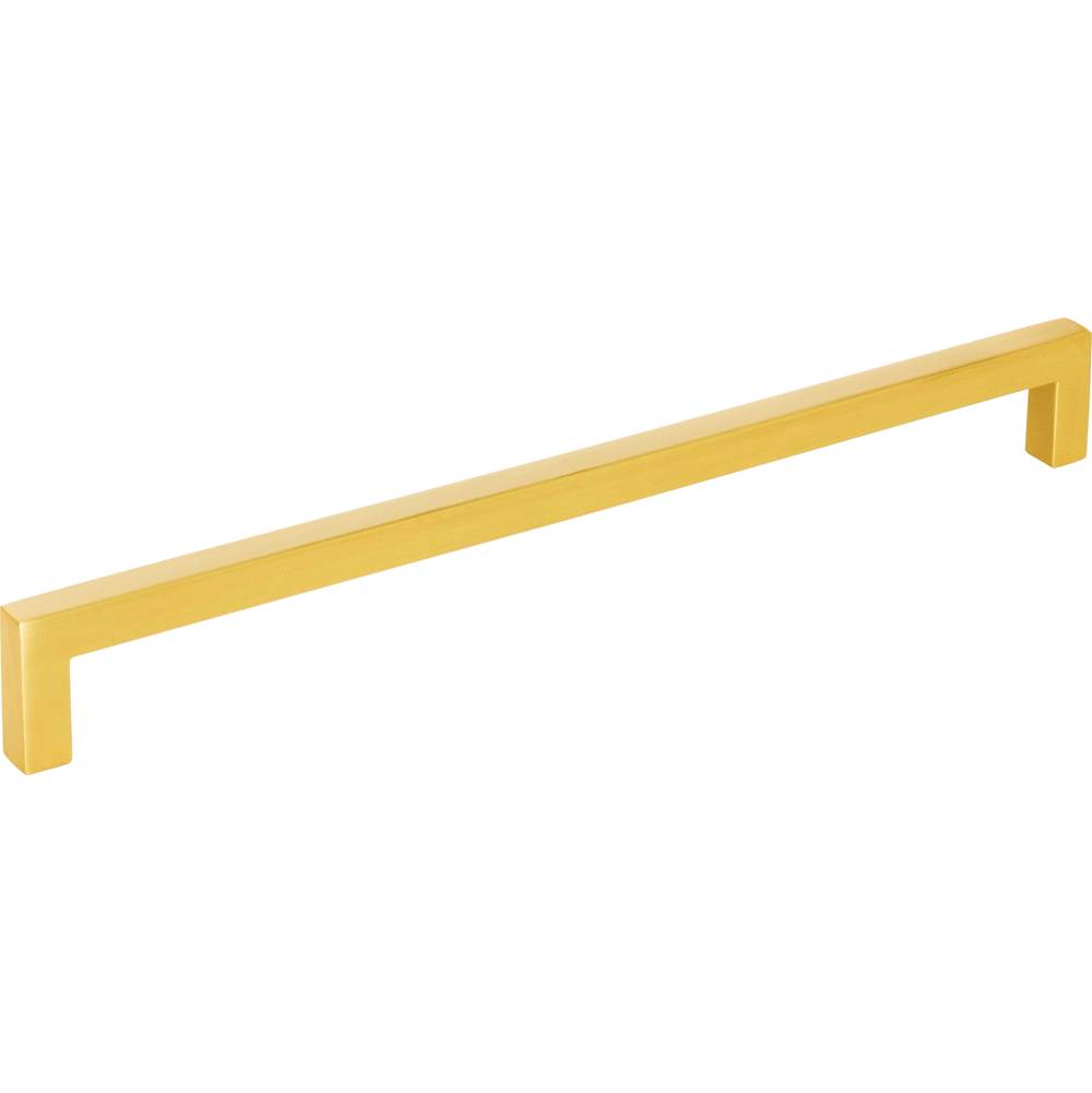 Hardware Resources 224 mm Center-to-Center Brushed Gold Square Stanton Cabinet Bar Pull